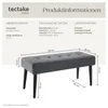 tectake® Lavička Glora, nosnost 220 kg, rozměry 95 x 38 x Náhled obrázku produktu 6