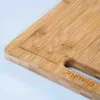 Holzschneidebrett mit Saftaufnahme 43x32cm für Küche Produktbild-Vorschau 6