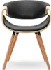 Designová jídelní židle SAROLTA - dub / černá Náhled obrázku produktu 6