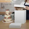 KAPAK Tortenkarton Weiß 40x40x50 cm für hohe Torten Produktbild-Vorschau 5