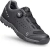 A single black and dark grey Scott Sport Trail Evo BOA shoe is shown against a white background. Náhled obrázku produktu