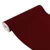 A roll of maroon colored paper or vinyl. Produktbild-Vorschau