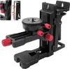 A black and red laser level bracket with adjustable knobs and a mounting plate. Produktbild-Vorschau