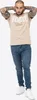 Pánske tričko regular fit LOGO Sand/White M BENLEE Náhľad obrázku produktu 3