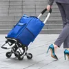 Carrello spesa pieghevole VEVOR, 445 x 375 x 990 mm, Anteprima dell’immagine prodotto 9