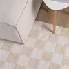 Retro-Teppich - Gambit, Creme/Weiß Produktbild-Vorschau 3