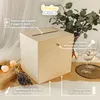 Creative Deco Scatola Porta Buste in Legno per Matrimonio | Anteprima dell’immagine prodotto 3