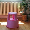 Drehbarer Rollhocker aus Kunststoff, Pink Produktbild-Vorschau 9