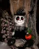 Mrs. Bone Skully Knochenhexe Kantenhocker Figur 40cm Produktbild-Vorschau 3