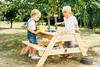 Picknicktisch aus Holz 3in1 Produktbild-Vorschau 2