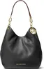 MICHAEL KORS LILLIE Large Hobo Bag aus schwarzem Leder, Produktbild-Vorschau 10