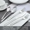 24 cuillères à soupe (20,4cm) Set de cuillères en acier Voir les images du produit 5