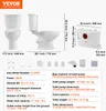 Sistema di toilette VEVOR Sistema di toilette a trituratore Anteprima dell’immagine prodotto 7