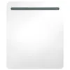 vidaXL Armadio a specchio LED 68x9x80 cm Anteprima dell’immagine prodotto 4