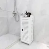 Kleiner Wasserdichter Badezimmerschrank mit Türen und Produktbild-Vorschau 1