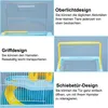 Doppeldeck-Zwerghamsterkäfig, tragbarer Reise- und Produktbild-Vorschau 4