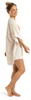Roxy Fun Swell Kimono da spiaggia beige  : XS/S Taglia: Anteprima dell’immagine prodotto 5