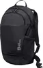A black backpack is shown against a white background. Podgląd zdjęcia produktu