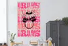 MuchoWow® Poster Schwarz - Trommel - Musik 120x180 cm - Produktbild-Vorschau 2