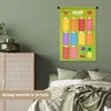 MuchoWow® Wandteppich Wandbehang Kinderzimmer - Pädagogisch Produktbild-Vorschau 4