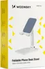 The image shows the retail packaging of a foldable phone desk stand. Náhľad obrázku produktu