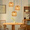ZMH Pendellamp Boho, hanglamp van riet, verstelbare hoogte, Productafbeelding-voorbeeld 7