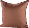 Gilde Kissen Hirschkopf braun/creme, Rückseite braun, Bezug Produktbild-Vorschau 2