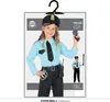 A child wearing a police costume is shown on the packaging of the costume. Anteprima dell’immagine prodotto
