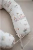 Swan Family & Cappuccino Soft Velvet V-förmige Kissen Produktbild-Vorschau 2