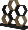 Skye Decor, Cicek - Nero, Rovere, libreria, nero, 120 x 109 Anteprima dell’immagine prodotto 4
