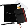 Taschenkalender 2026 A6 schwarz + Zubehör Set - Produktbild-Vorschau 1