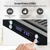Olvy Kontaktgrill XXL 2000W – Sandwichmaker für 4 Produktbild-Vorschau 3