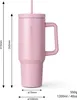 Tumbler 40oz - Thermo Becher mit Strohhalm und Henkel Produktbild-Vorschau 3