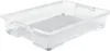 Unterbettbox 50 l EVO EASY, Farbe:Transparent Produktbild-Vorschau 1