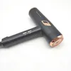 A black Rowenta hair dryer with rose gold accents is shown against a white background. Podgląd zdjęcia produktu