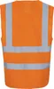 VIZWELL Warnschutz Weste VWE 03 Gr. XL orange Produktbild-Vorschau 2