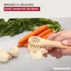 Brosse à légumes en bois Fackelmann Wood Edition Voir les images du produit 2