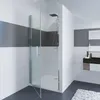 Duschtür 100cm Pendeltür Dusche Nischentür Drehtür Produktbild-Vorschau 3