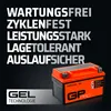 Gel-Batterie GP-PRO GTX7A-BS 12 V 7 Ah 105 A Rollerbatterie Produktbild-Vorschau 8