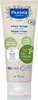 A tube of Mustela diaper cream on a light beige and white background. Produktbild-Vorschau