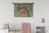 MuchoWow® Wandteppich Wandbehang Ein Bienenfresser inmitten Produktbild-Vorschau 2