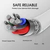 USB-C Schnellladekabel 1M/2M - USB-A zu USB-C oder Typ-C zu Produktbild-Vorschau 2