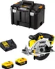 Handkreissäge DeWALT DCS391P2 (2 x 5,0 Ah + DCB115 + TSTAK Produktbild-Vorschau 1