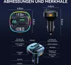 Bluetooth 5.0 FM Transmitter fürs Auto: Produktbild-Vorschau 4