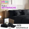 EllaTex Renforcé Bettwäsche 135x200 + 80x80 cm Baumwolle – Produktbild-Vorschau 2