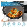 3er Set Silikonform für Heißluftfritteuse 16,5cm Air Fryer Produktbild-Vorschau 4