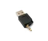 Audio USB Adapter 3,5mm Klinke Stecker zu 2.0 Typ A Stecker Produktbild-Vorschau 3