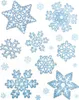 Oblique Unique 76 Schneeflocken Schnee Sticker Winter Produktbild-Vorschau 3