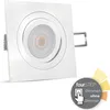SSC-LUXon 6er Set QF-2 Deckenstrahler LED Einbau 4W Produktbild-Vorschau 2