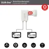 DUR-line +Ultra Twin LNB - 2 Teilnehmer weiß - mit Produktbild-Vorschau 4